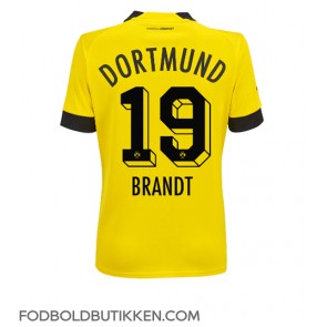 Borussia Dortmund Julian Brandt #19 Hjemmebanetrøje Dame 2022-23 Kortærmet